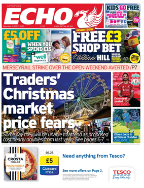 Cover of Liverpool Echo