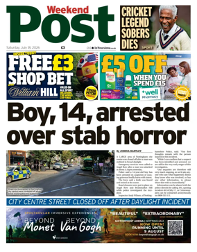 Cover of Nottingham Post
