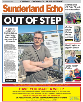 Cover of Sunderland Echo