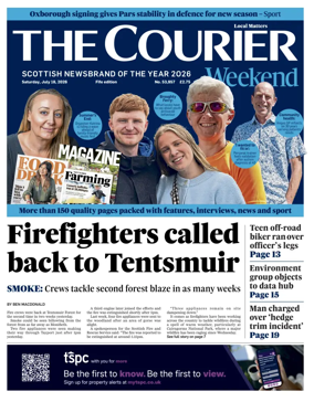 Cover of The Courier & Advertiser (Fife Edition)