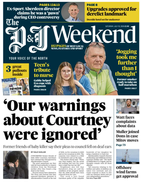 Cover of The Press and Journal (Aberdeen and Aberdeenshire)
