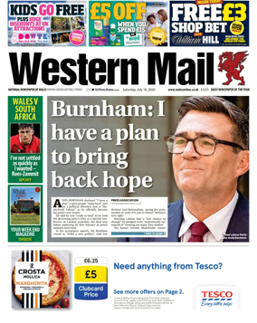Cover of Western Mail
