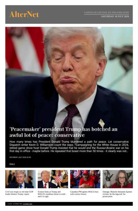 Cover of AlterNet