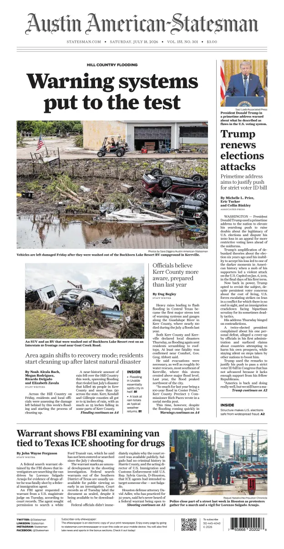 Cover of Austin American-Statesman