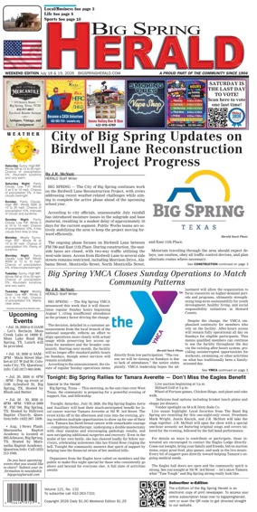 Cover of Big Spring Herald Weekend