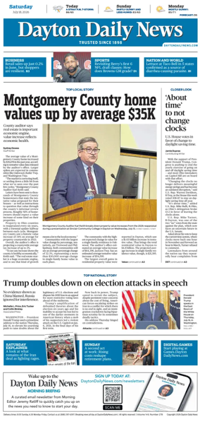 Cover of Dayton Daily News