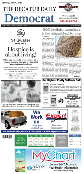 Cover of The Decatur Daily Democrat