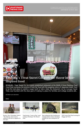 Cover of East Idaho News