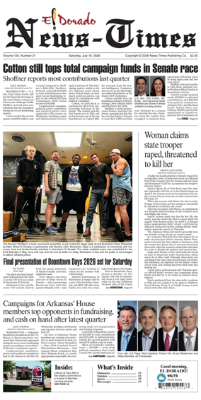 Cover of El Dorado News-Times (VCID - Camden News)