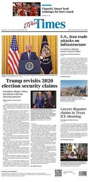 Cover of El Paso Times