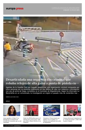 Cover of Europa Press - Compiled Edition