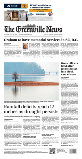 Cover of The Greenville News