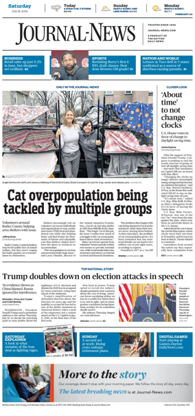 Cover of Hamilton Journal News