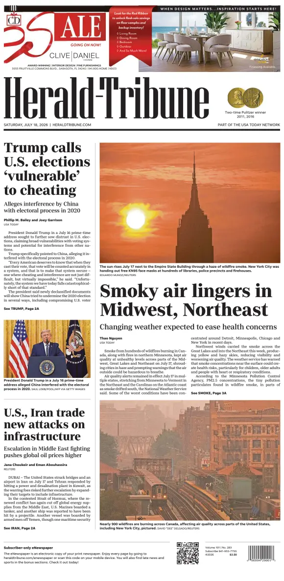 Cover of Herald-Tribune