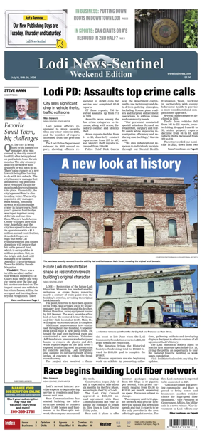 Cover of Lodi News-Sentinel