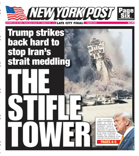 Cover of New York Post