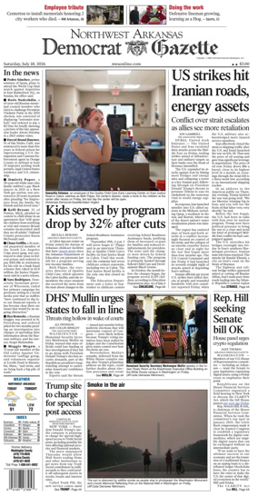 Cover of Northwest Arkansas Democrat-Gazette