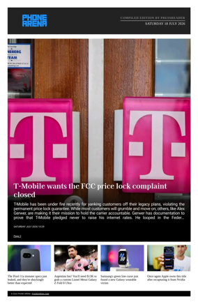 Cover of Phone Arena - Compiled Edition