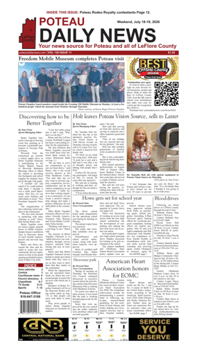 Cover of Poteau Daily News