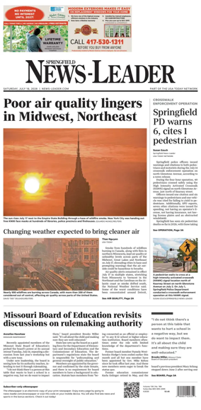 Cover of Springfield News-Leader