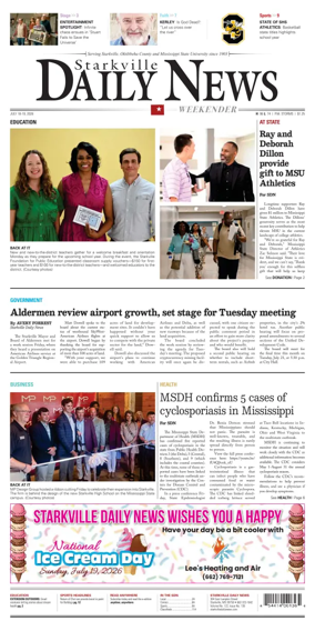 Cover of Starkville Daily News