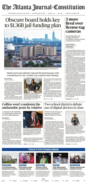 Cover of The Atlanta Journal-Constitution
