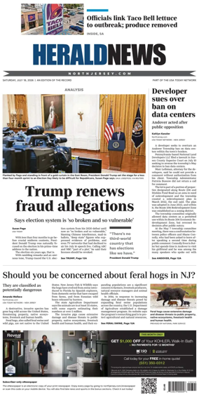 Cover of The Bergen Record
