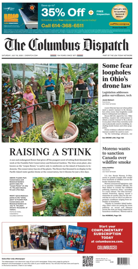 Cover of The Columbus Dispatch