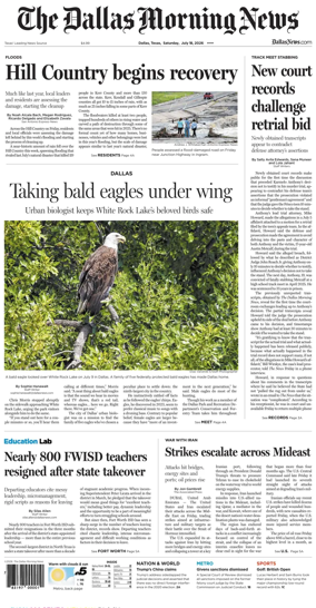 Cover of The Dallas Morning News