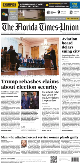 Cover of The Florida Times-Union