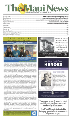 Cover of The Maui News - Weekender