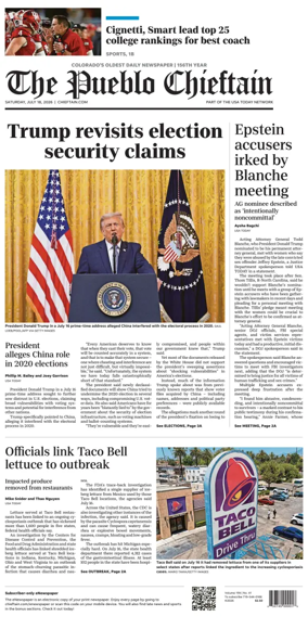 Cover of The Pueblo Chieftain