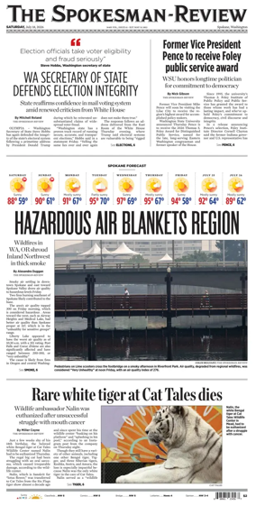 Cover of The Spokesman-Review (Spokane)