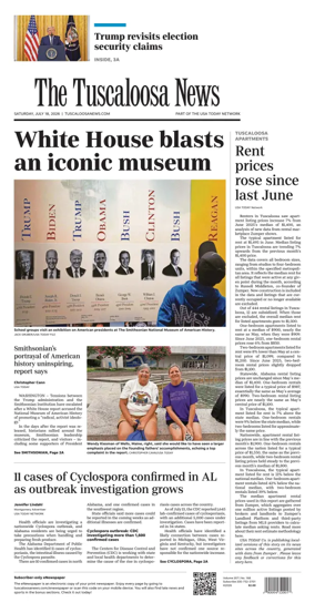 Cover of The Tuscaloosa News