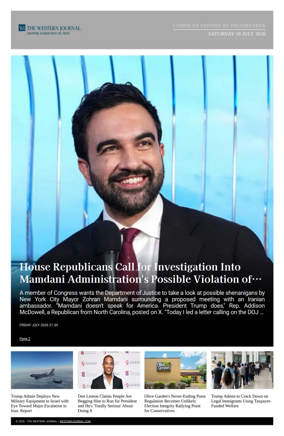 Cover of The Western Journal