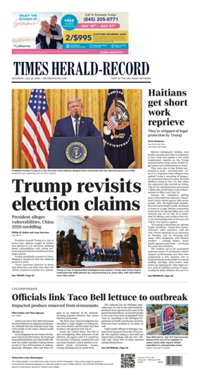 Cover of Times Herald-Record