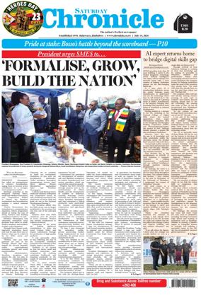 Cover of Chronicle (Zimbabwe)