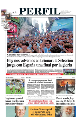 Cover of Perfil (Domingo)