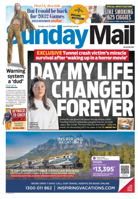 Cover of The Courier-Mail