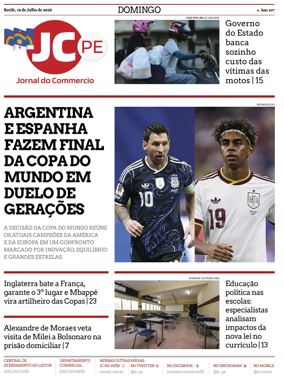 Cover of Jornal do Commercio