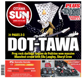 Cover of Ottawa Sun