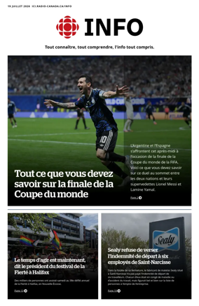 Cover of Radio-Canada Info