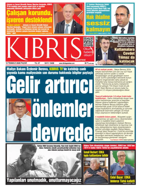 Cover of Kibris Gazetesi
