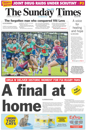 Cover of The Fiji Times