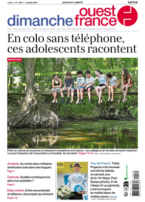 Cover of Dimanche Ouest France (Sarthe)