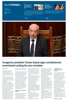 Cover of EuroNews (English Edition)