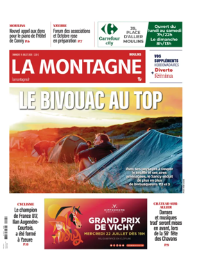 Cover of La Montagne (Moulins)