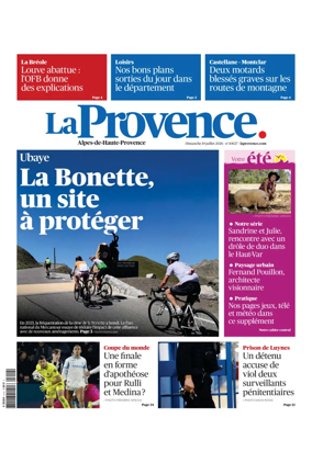 Cover of La Provence Alpes-de-Haute-Provence