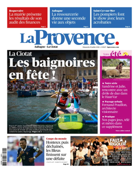 Cover of La Provence Aubagne-La Ciotat