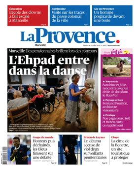 Cover of La Provence Marseille